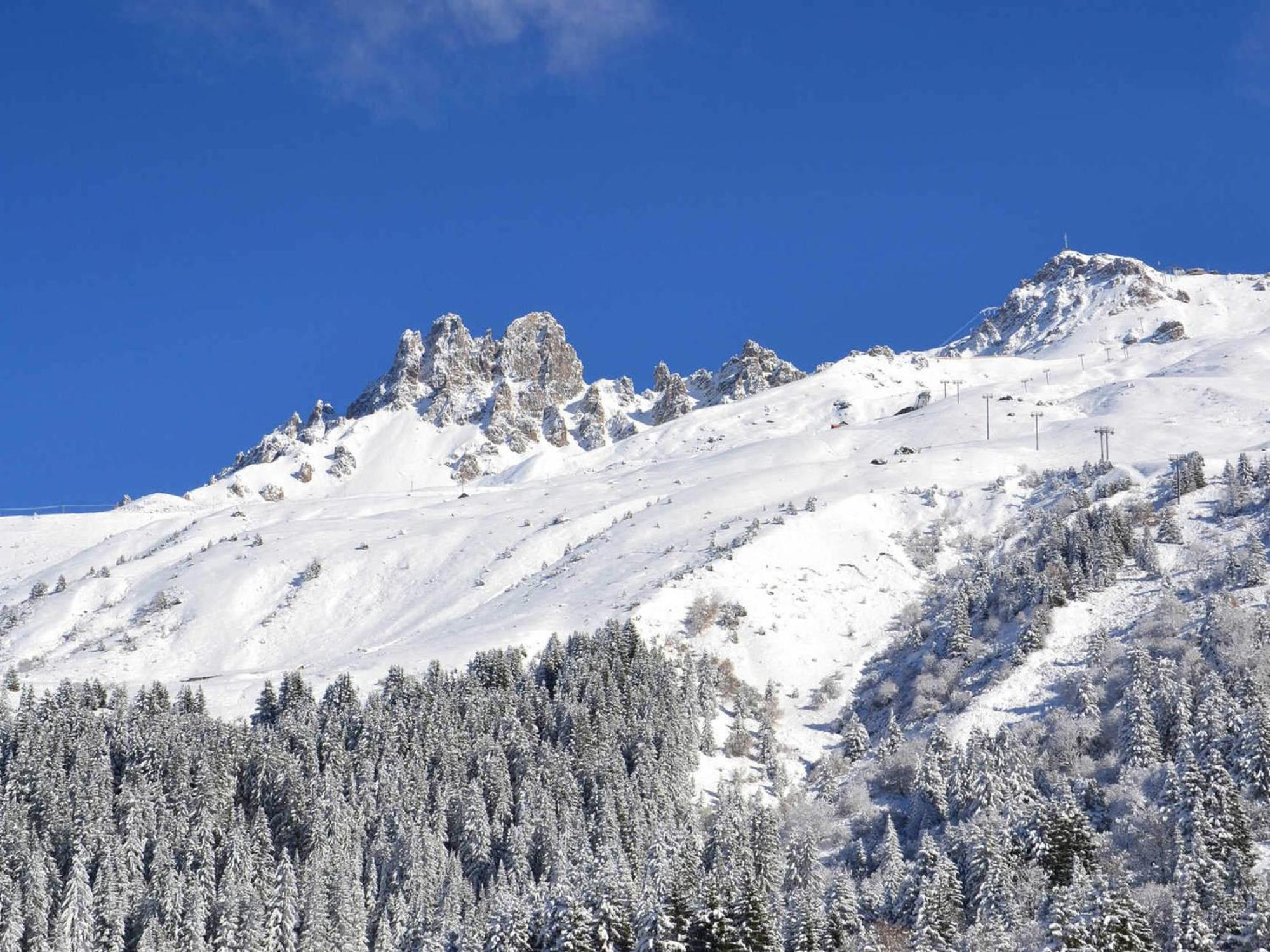 Appartement Ensoleille Avec Tv, Proche Pistes Et Commerces, Residence Plein Soleil, Les Allues - Fr-1-182-18 Méribel Eksteriør bilde