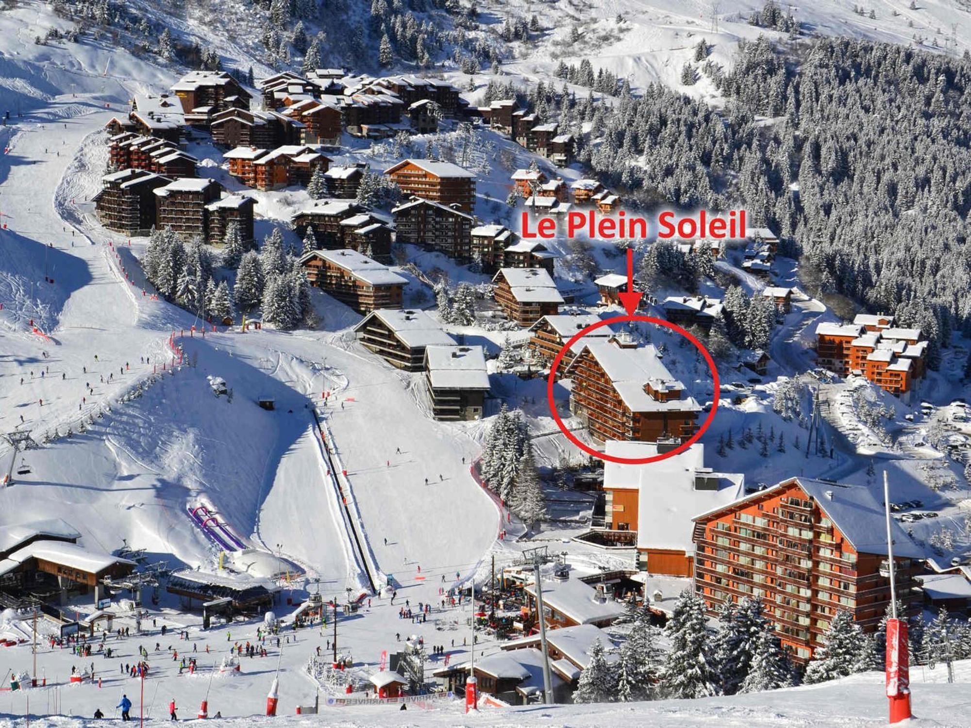 Appartement Ensoleille Avec Tv, Proche Pistes Et Commerces, Residence Plein Soleil, Les Allues - Fr-1-182-18 Méribel Eksteriør bilde